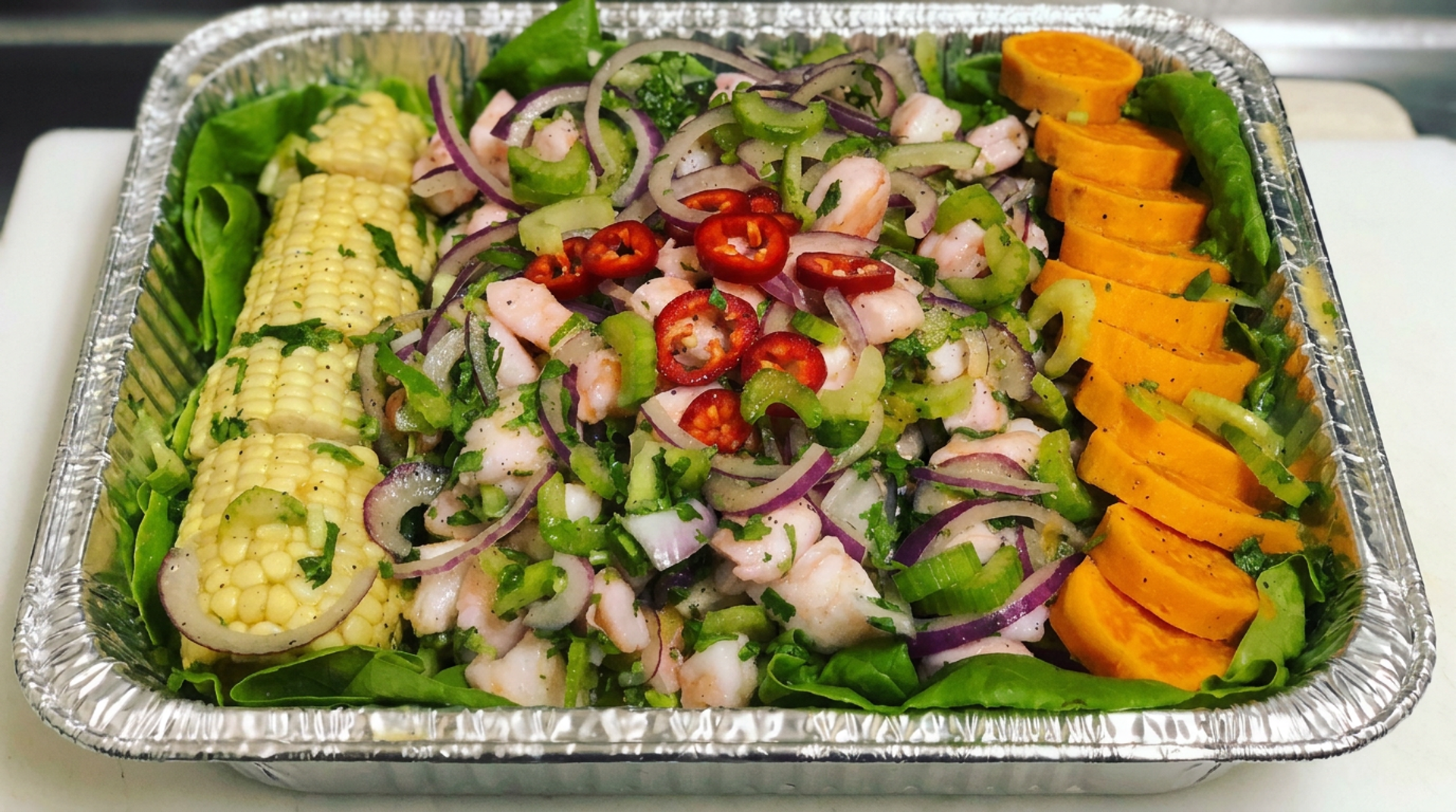 Catering for big lunches