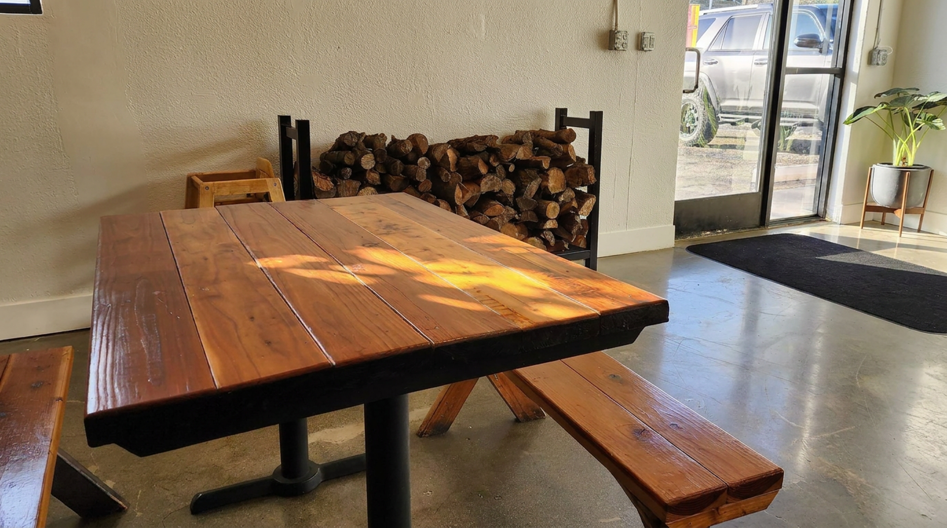Wood in every corner