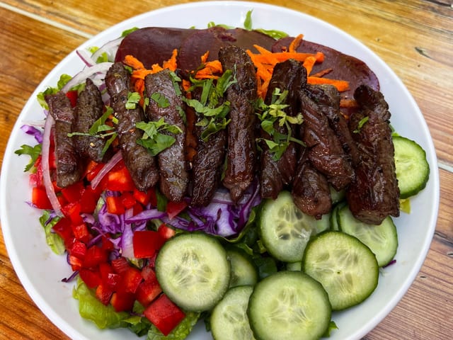Steak Salad.