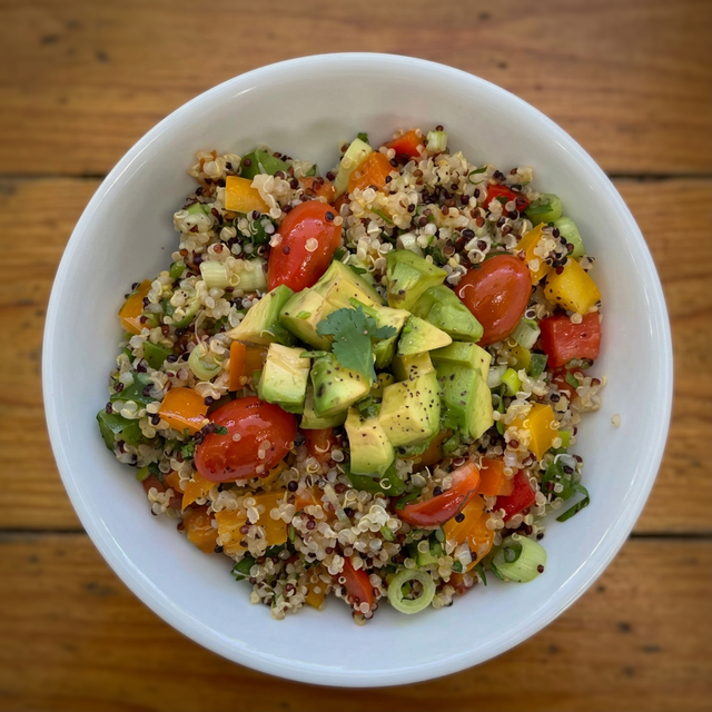 Small Quinoa Salad.