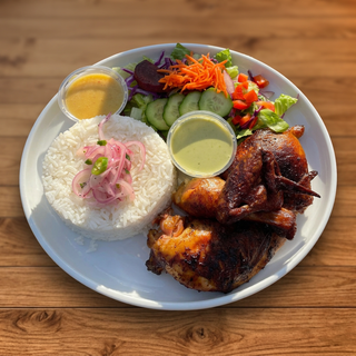 1/2 Chicken W/2 Sides